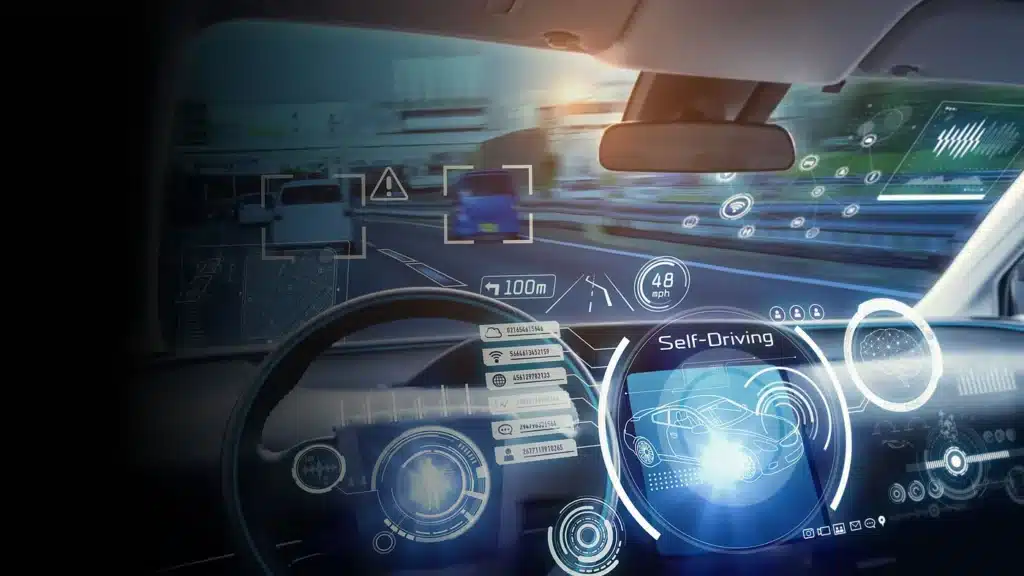Unlocking Success in the Automotive Industry - MARKETCHECK car dashboard with automotive data